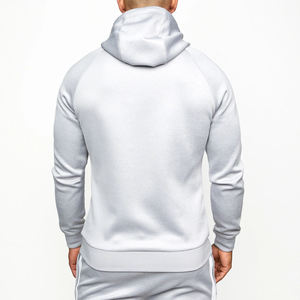 Ensemble de survêtement pour homme de haute qualité, respirant, imprimé, uni, sportif, décontracté, 2 pièces, avec fermeture à cordon - Product Image 2