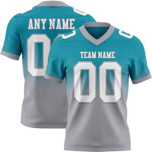 Maillot de football américain personnalisé pour homme, 100% polyester, nom de l'équipe personnalisé, logo, positions (manche droite/avant/manche gauche) - Product Image 5