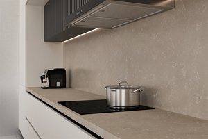 Custom Eco-Friendly Non-Toxic Contemporary Kitchen Bathroom Vanity Tops Artificial Quartz Countertops Prefab Cut Carrara - Product Image 1