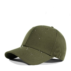 Gorra de béisbol de algodón ajustable deportiva de gran venta, diseño lavado con ácido impermeable, panel frontal bordado personalizado, espalda cerrada Unisex - Product Image 1