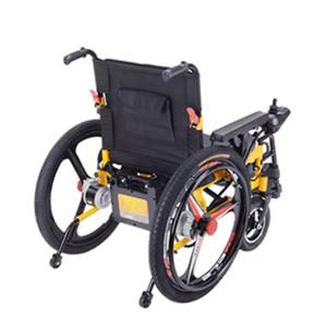 Silla de Ruedas Eléctrica Plegable Inteligente para Uso en Exteriores, Plegable, de Alta Resistencia, con Batería de Plomo-Ácido de Acero Inoxidable - Product Image 3