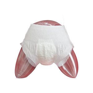 <span class=keywords><strong>Culotte</strong></span> jetable blanche de haute qualité pantalon pour personnes âgées pantalon en <span class=keywords><strong>plastique</strong></span> <span class=keywords><strong>pvc</strong></span> adulte incontinence adulte pull Ups couche hommes et femmes - Product Image 2