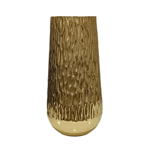 Jarrón de mesa de metal fundido a mano, jarrón de mesa moderno, jarrón decorativo de metal para flores, para decoración del hogar, oficina, sala de estar - Product Image 1