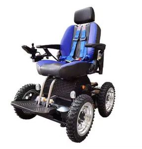Fauteuil roulant électrique pliable avec fonction de montée d'escalier, équipement de réadaptation, fourni par l'usine - Product Image 1