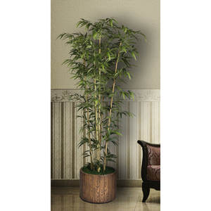 Árbol de bambú de Vietnam 77 en maceta elegante árbol artificial para decoración de interiores - Product Image 2