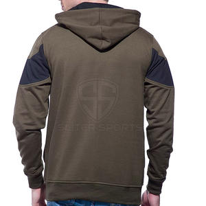 Top Fashion 100% Coton Polyester Sweats à capuche surdimensionnés de haute qualité pour hommes Motif solide Style d'hiver quantité minimale de commande bas - Product Image 3