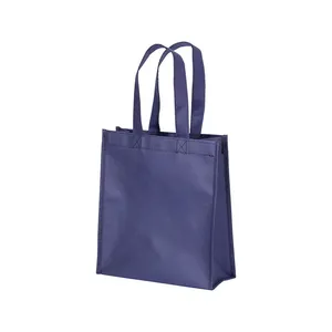 Mini Borse Shopper con Soffietto in R-PET, Gadget Promozionali Ecologici - Product Image 1