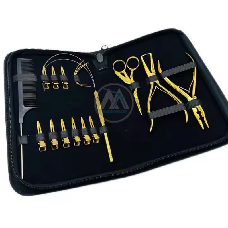 Hand Tied Hair Extension Tools Kit