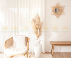 Top Vente Moderne Boho Décor Soleil Mur Miroir À La Main En Rotin Naturel Personnalisable Forme pour La Décoration De La Maison - Product Image 4