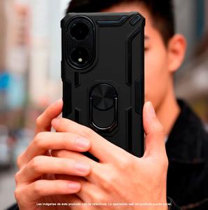 Funda Resistente con Soporte de Anillo Metálico y Cubierta Rígida, Protección de Cámara, Colores Variados: Rojo, Azul, Gris, Negro - Product Image 4