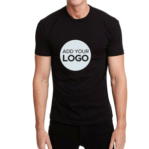 เสื้อยืดคอกลมแขนสั้นแบบปรับแต่งได้สำหรับผู้ชาย ผ้าฝ้าย/ใยไผ่ - Product Image 5