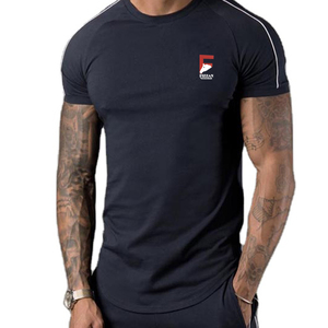 Custom Dry-FIT Academy Hombres Fútbol Top de manga corta O-cuello elegante manga corta Camiseta deportiva Camisa de poliéster - Product Image 3