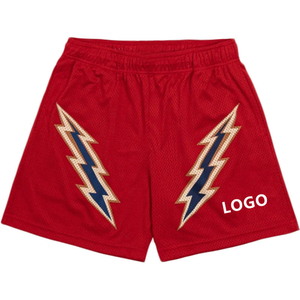 Bañador de 1 pieza personalizado para hombre, tejido de malla de patrón sólido con cordón, bañadores tejidos, elemento de moda sencillo, logotipo frontal - Product Image 3