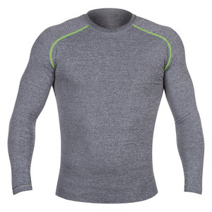 High Quality <b>Men's</b> Rash Guard <b>Compression</b> Long Sleeve Customizable Spandex/Polyester at Cheap Price Top Notch Product - Product Image 5