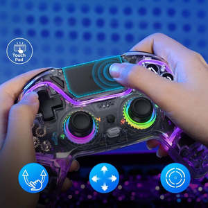 <b>Wireless</b> Joypad for <b>PC</b> for Bluetooth Connection Compatible for Switch Joystick with Vibration Feature and Motor - Product Image 4