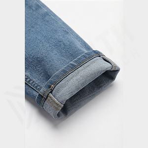 Nouveau jean pour homme de marque haut de gamme, coupe slim, décontracté, séchage rapide, respirant, pantalon en denim, couleur personnalisée, qualité supérieure - Product Image 6