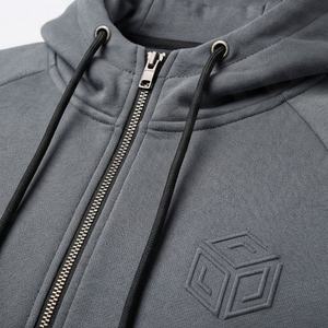 Ensemble de survêtement pour homme brodé, sweat à capuche zippé de haute qualité, ensemble de course, survêtement en polaire respirant, couleur personnalisée - Product Image 4