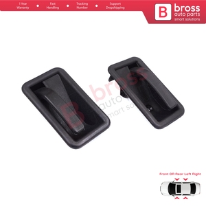 Manija Interior Izquierda/Derecha Negra para Abrir Puerta BDP1441 para Clio MK1 1990-1999 y 19 Phase 2 1992-2000, 7700813585 7700813586 - Product Image 4