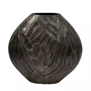 Jarrón de Metal para Mesa, Decoración de Hogar Estilo Campestre, Acabado Dorado Pulido, Forma Personalizada por Decor Impex - Product Image 5