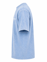 T-shirts 100% coton de haute qualité 220 g/m² unisexe, design uni, effet délavé, prix usine, logo personnalisé, jersey vierge