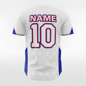 เสื้อเบสบอลระบายอากาศสำหรับผู้ชายเสื้อกีฬาพิมพ์ซับลิเมชัน - Product Image 3