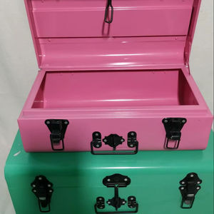 Juego de 2 baúles de almacenamiento de metal - Product Image 1