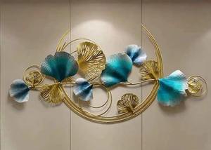 Fournisseur en gros d'art mural en métal fabricant d'art mural géométrique moderne en métal pour la décoration de salon contemporain disponible - Product Image 2