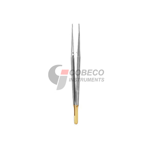 Micro Pinzas Anguladas de Bayoneta con Mordazas de Agarre Cruzado, Insertos de Carburo, Acero Inoxidable Quirúrgico, Esterilización - Product Image 2