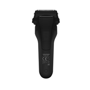 Afeitadora Eléctrica para Hombre, 60 Minutos de Autonomía, Recortadora de Pelo Largo, Carcasa de Plástico Reciclado, Uso Global, Color Rojo Cromo Oscuro, Alemán - Product Image 2