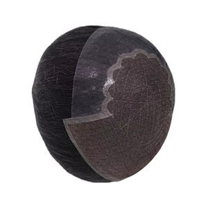 วิกผมแท้ Q6 ยี่ห้อ Yaki สำหรับผู้ชาย แบบทูพี ผมเวอร์จินเรมี่ แบบเส้นเดียว  ทรงบังลาดาช  แบบธรรมชาติ  แบบลอน  พร้อมหมวกคลุมผม  ต่อผมเรมี่ - Product Image 6