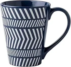 Taza de Cerámica Beige Hecha a Mano con Acabado Brillante, Tazas de Café y Té de Gres, para Regalo o Decoración Rústica de Mesa, Diseño Personalizado Impreso - Product Image 4