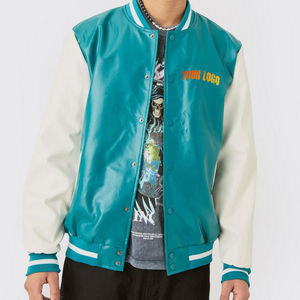 Veste pour homme College Baseball Varsity Look avec coutures durables et tendance et attrait décontracté - Product Image 1