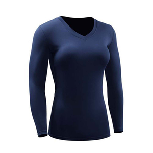 Chemise d'équitation de compression pour femmes, hauts d'équitation sportifs à manches longues, chemises d'équitation pour concours, jodhpurs et culottes d'équitation - Product Image 4