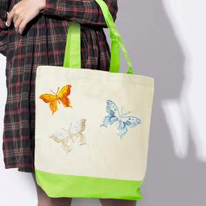 Papillon Patch Iron on,10 pièces patchs brodés couleurs mélangées appliques patchs croisés pour vêtements vestes sacs à dos jeans - Product Image 5