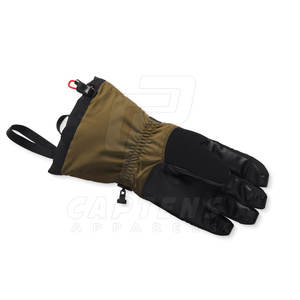 ถุงมือสกีสีทึบถุงมือสกีผลิตจากปากีสถานสไตล์ที่เป็นเอกลักษณ์ - Product Image 5