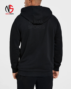 Sweat à capuche épais en molleton de coton uni personnalisé, de haute qualité, design de survêtement, fournisseur de produits de qualité supérieure chez Nurak Sports2026 - Product Image 2