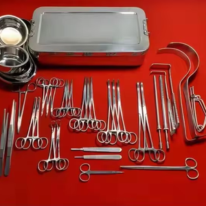 Juego de instrumentos quirúrgicos de apendicectomía y hernia básica de primera calidad Herramientas de Cirugía General Nuevos INSTRUMENTOS DE ACERO INOXIDABLE - Product Image 1