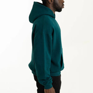 2025 nouveau haute qualité Premium Logo personnalisé surdimensionné hommes goutte épaule personnalisé imprimé lourd surdimensionné bases sweats à capuche pour hommes - Product Image 5