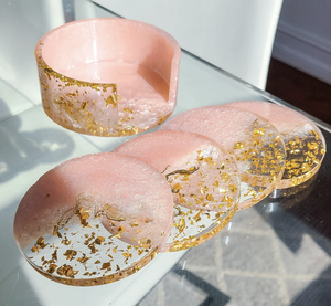 Sliced <b>Coasters</b> <b>Agate</b> Slices Marble Stone <b>Coaster</b> Gold White <b>Agate</b> <b>Coaster</b> From India - Product Image 5