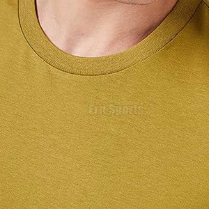 Camisetas de Cuello Redondo para Hombre, de Verano, Casuales, de Primera Calidad, 100% Algodón, Sólidas, Transpirables, Ecológicas, de Manga Corta - Product Image 6