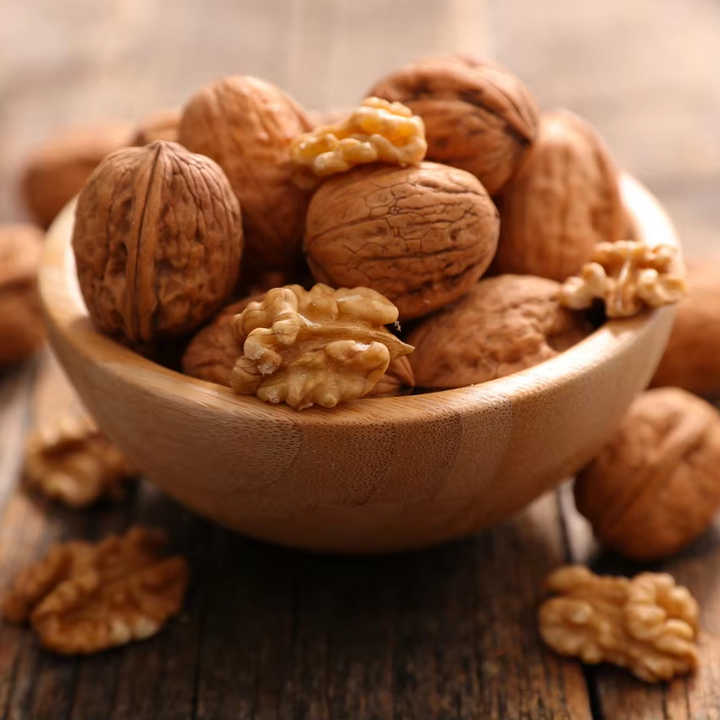 Crunchy Nutrient-Dense Freshly Harvested Walnuts for Baking Bamboo Raw Materials