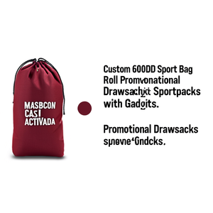 Borsa Sportiva Personalizzata 600D con Coulisse Promozionale e Gadget - Product Image 3