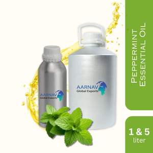 Vente en gros d'huile essentielle de menthe poivrée | Sécurité MSDS certifiée | Exportateur Aarnav Global Exportations - Product Image 1