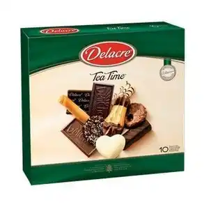 Delacre-surtido de tiempo de té, galletas, secas naturales y Chocolat, 1kg