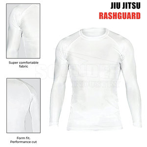 Meilleures ventes : Rashguard respirant, écologique et à séchage rapide en Spandex/Polyester pour hommes, avec design personnalisable pour les athlètes de MMA - Product Image 3