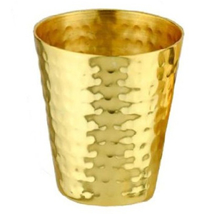 Prix de gros Décoratif Vintage Cuivre Gravure Métal Laiton Souvenir Verre Métal Verre pour Fête Maison - Product Image 4