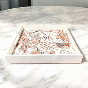 Made in Vietnam lacquer <b>trays</b> highest quality lacquered <b>tray</b> for <b>drinks</b> serving decoration - Product Image 4