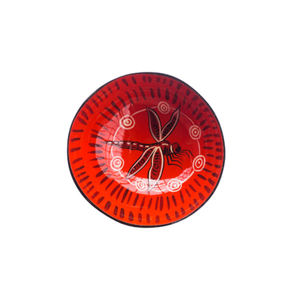 Bols faits à la main en coquille de noix de coco du Vietnam avec cuillères foncées finition polie écologique emballée dans des cartons - Product Image 2