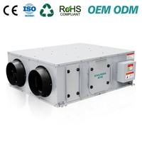 Ventilateur d'extraction bidirectionnel avec radiateur pour récupérateur d'air pour salle de bain extérieure hôtel cuisine chambre Ventilation système HVAC ERV