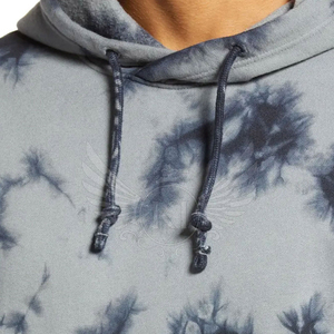 OEM Vente en gros Sweat à capuche personnalisé Pull en polyester polaire surdimensionné Tie Dye Sweatshirts à capuche pour hommes de haute qualité fabriqués sur mesure - Product Image 5